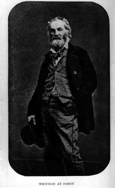 Walt Whitman (1819-92) by American Photographer